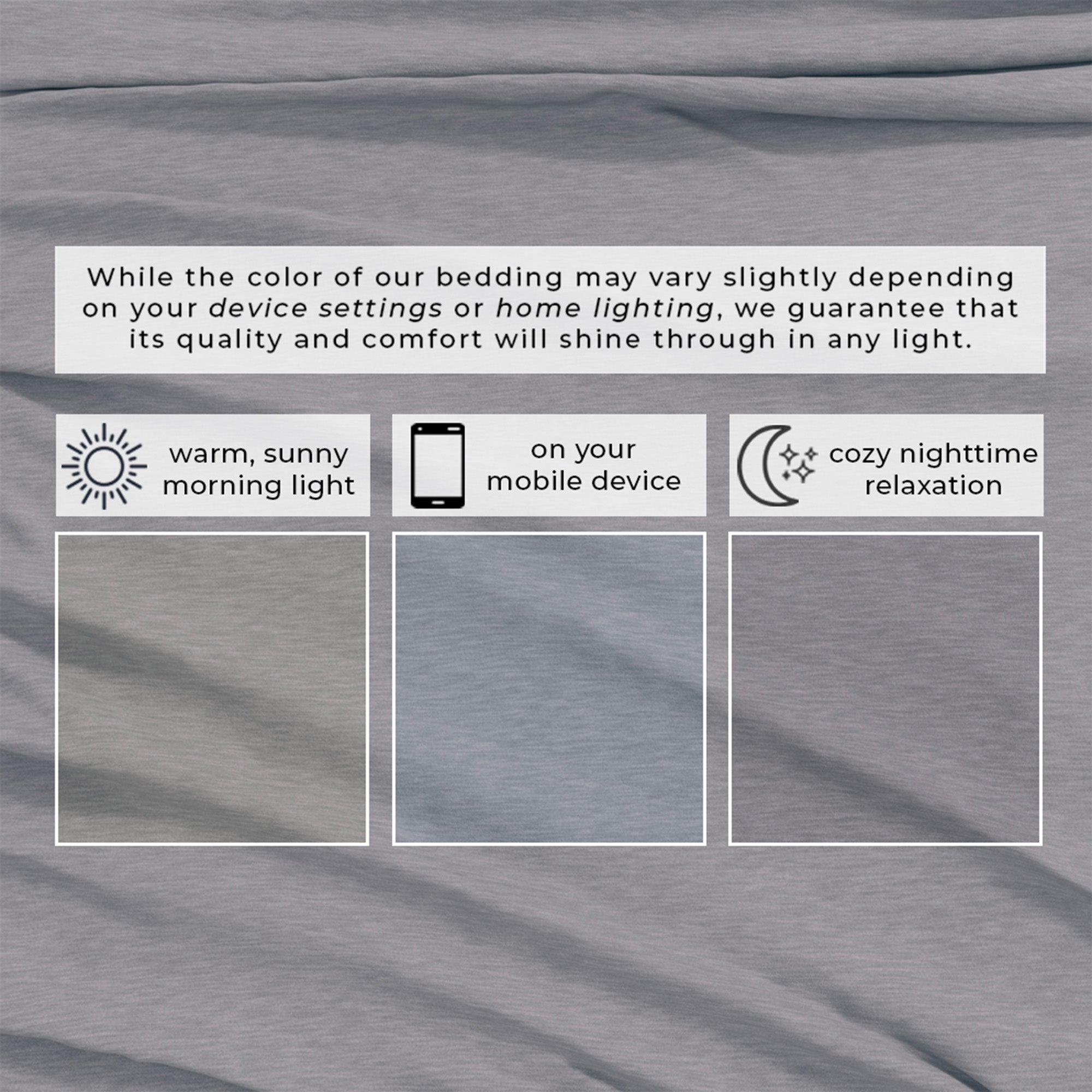 Cotton Heathered Melange Jersey Knit Sheet Set