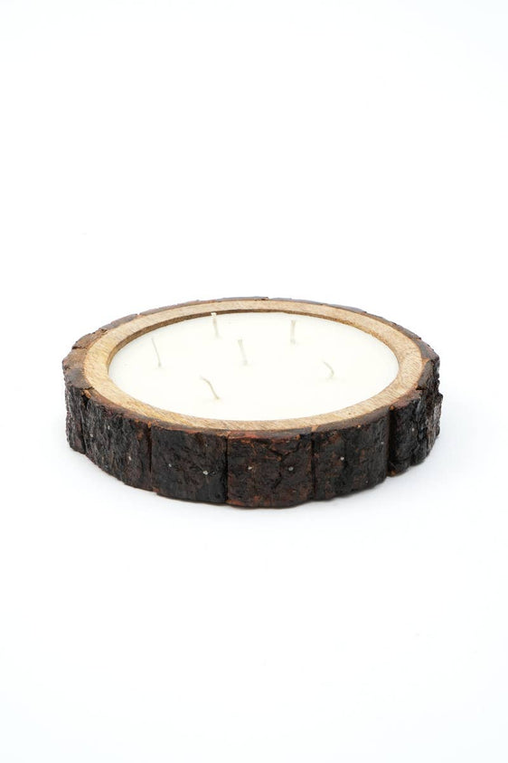 10 oz Wooden Scented Candle - Candles