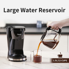 12-Cup Home Barista Drip Coffee Brewer Machine - Pier 1