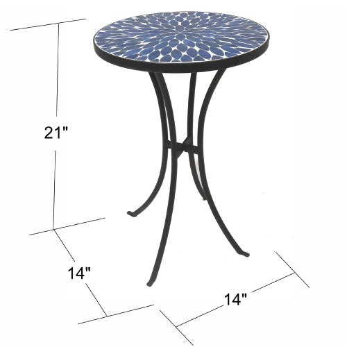 14" Outdoor Mosaic Side Table - Pier 1