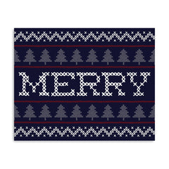 Merry Sweater Canvas Giclee