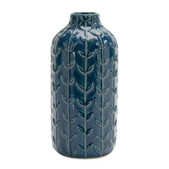 8.75" Ceramic Leaf Pattern Vase (Set of 2) - Pier 1