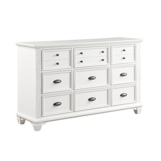 9 Drawers Dresser with Wood Frame - Pier 1