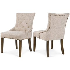 Abigail Beige Dining Chair with Armrest, Set of 4 or 6 - Pier 1