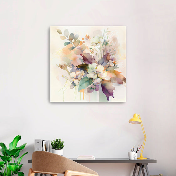 Abstract Florals and Foilage I Canvas Giclee - Pier 1