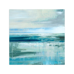 Abstract Sea and Teal Canvas Giclee - Pier 1