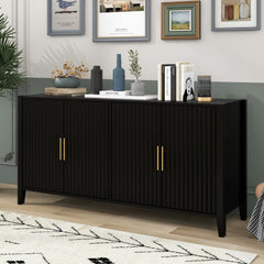 Accent-Storage-Cabinet-with-Metal-Handles-Buffets/Sideboards