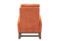 Affair Mid-Century Modern Upholstered Rocking Armchair with Side Pocket - Pier 1