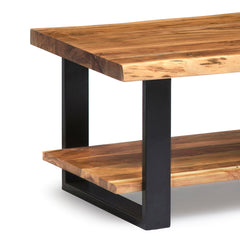 Alpine Natural Live Edge 42" Coffee Table and Set of 2 End Tables - Pier 1