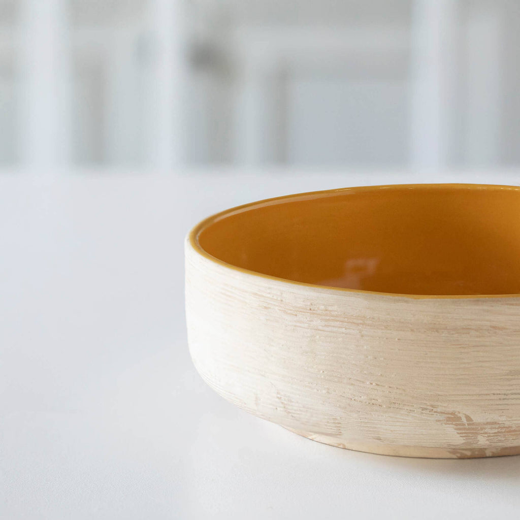 Amber Love Ceramic Serving Bowl - Serveware