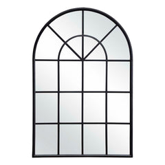 Arched Window Mirror with Metal Frame, Wall Mounted Mirror - Pier 1