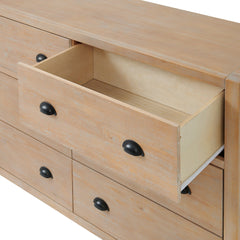 Arden 6-Drawer Wood Double Dresser - Pier 1