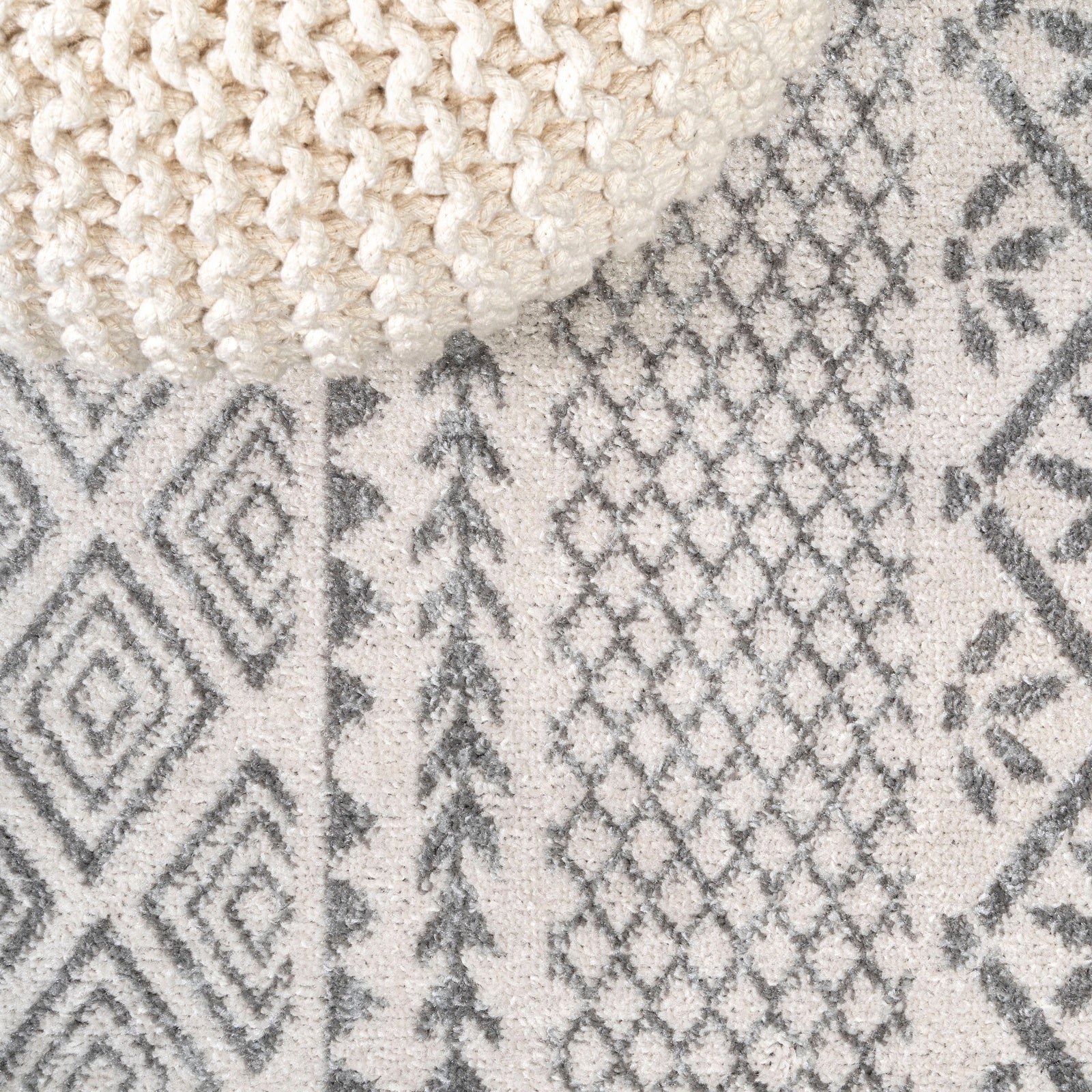 Athens Modern Geometric Boho Area Rug - Pier 1