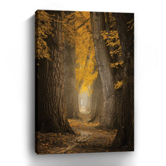 Autumn Path Canvas Giclee - Pier 1