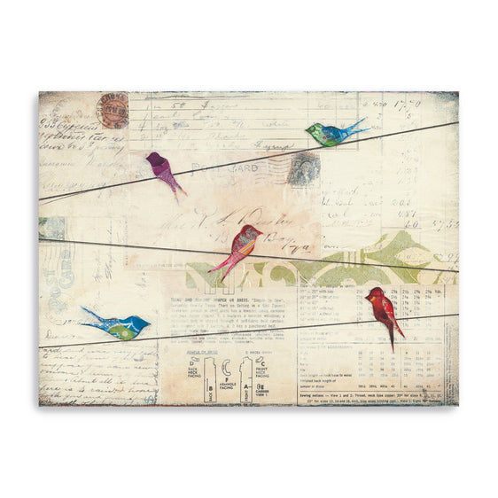 Birds-On-A-Wire-Canvas-Giclee-Wall-Art-Wall-Art