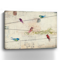 Birds On A Wire Canvas Giclee - Pier 1