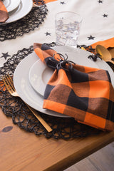 Black Woven Paper Round Placemat Set of 6 - Pier 1