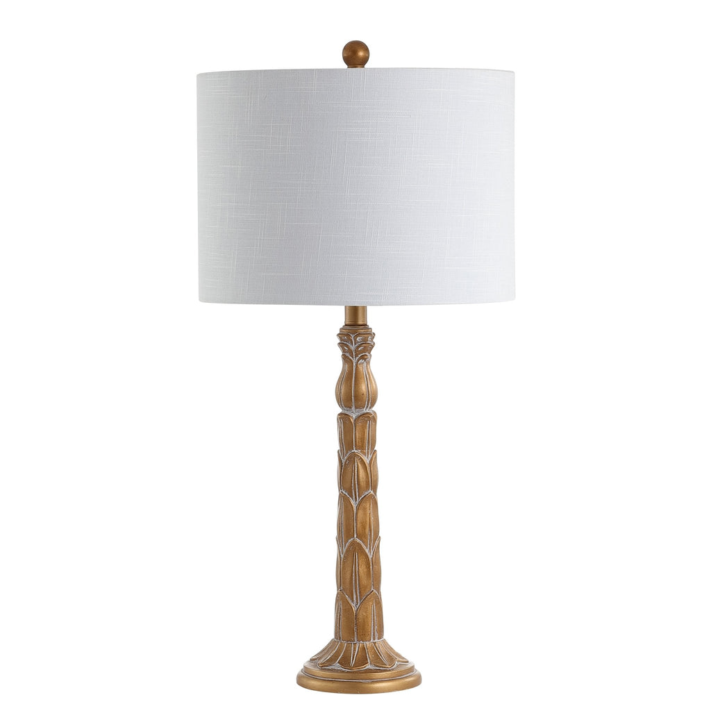 Blanche Resin LED Table Lamp - Pier 1