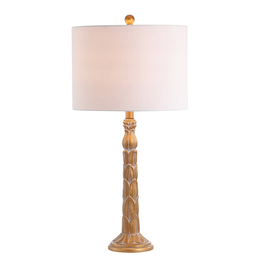 Blanche Resin LED Table Lamp - Pier 1