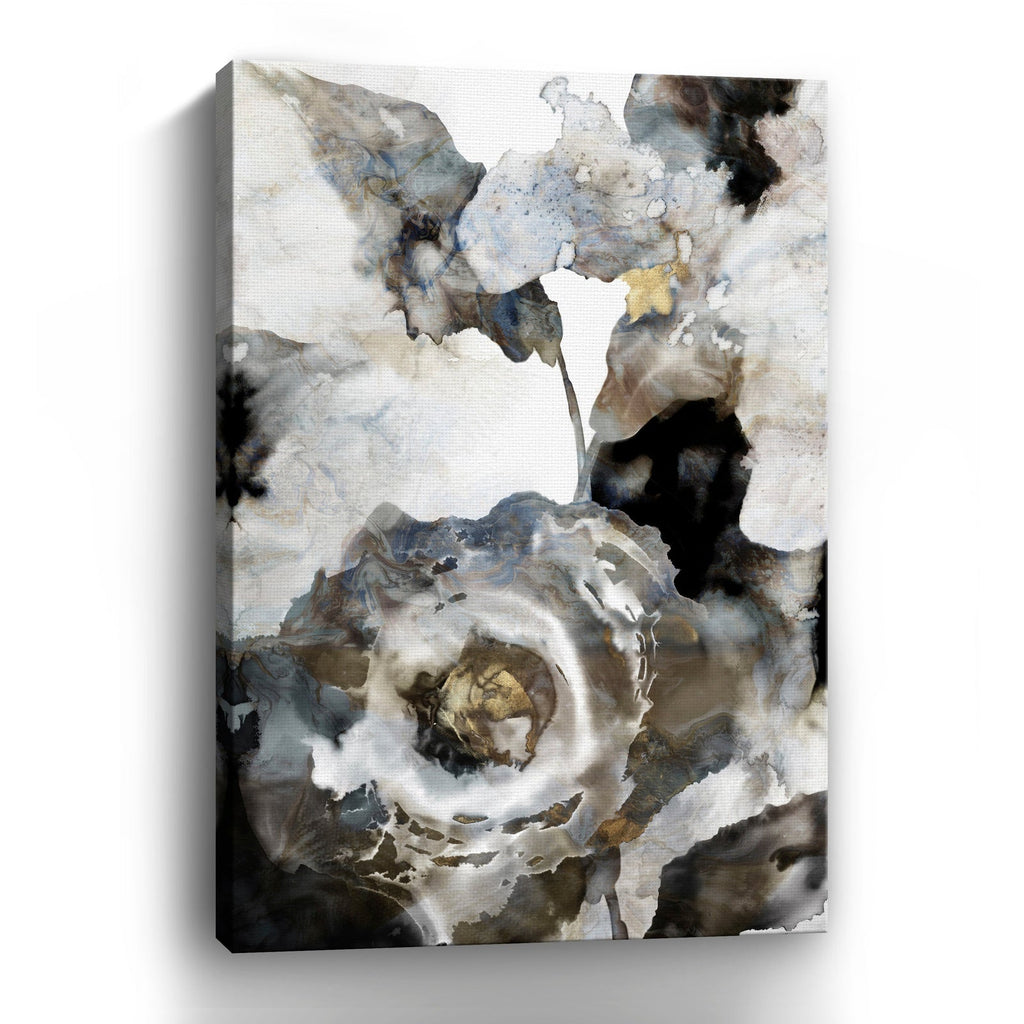 Blooming Ink Floral I Canvas Giclee - Pier 1