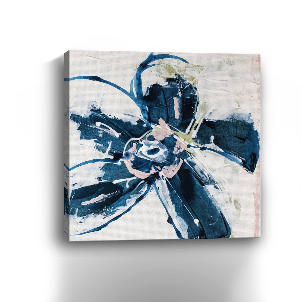 Blossom Blue I Canvas Giclee - Pier 1
