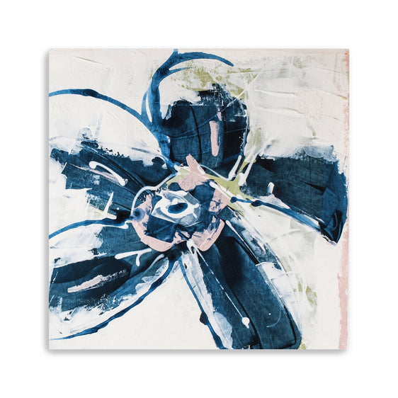 Blossom Blue I Canvas Giclee - Pier 1