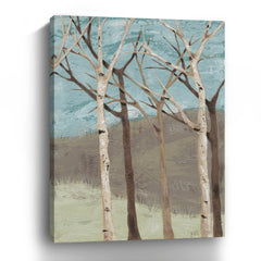 Blue Birches II Canvas Giclee - Pier 1