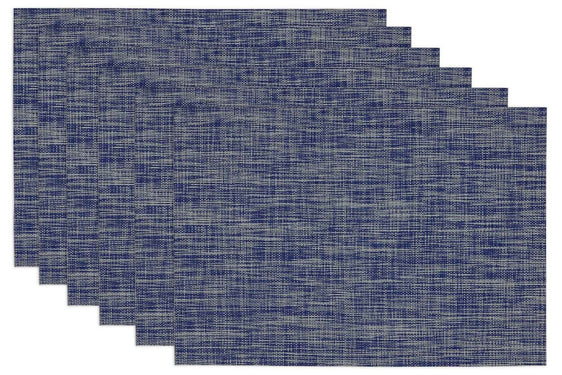Blue Tweed Placemats, Set of 6 - Pier 1