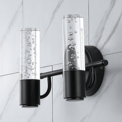 Bolha Light Minimalist Modern Bubble Acrylic/Iron Integrated LED Vanity Light - Pier 1