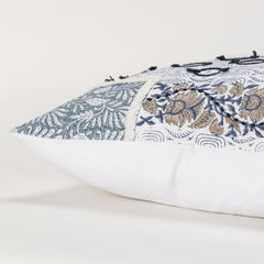 Botanical Printed 100% Cotton Pillow - Pier 1