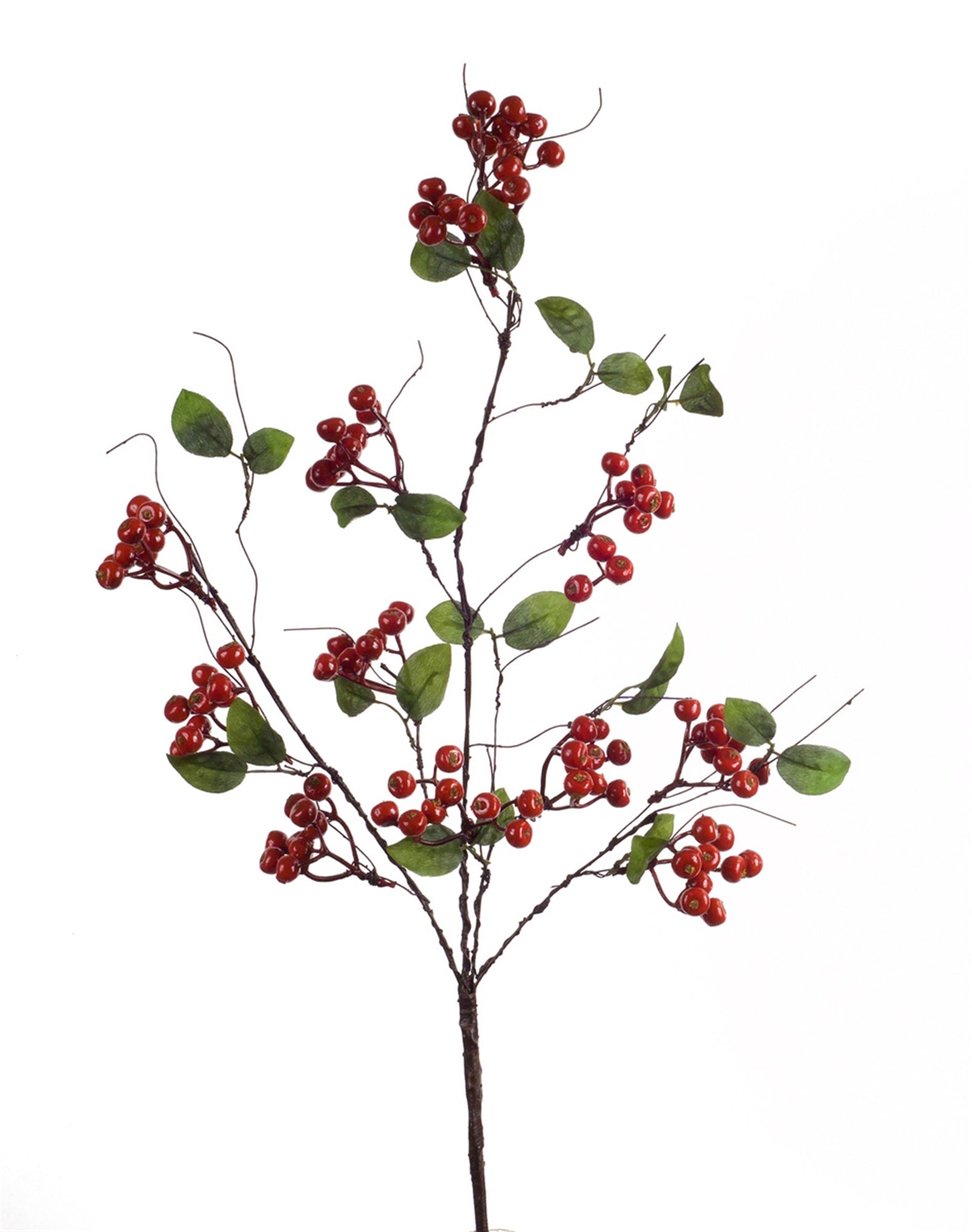 Boxwood-Berry-Twig-Spray,-Set-of-12-Faux-Florals