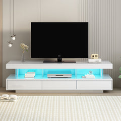 Brooke LED TV Stand with Shelves and Storage Drawers - Pier 1