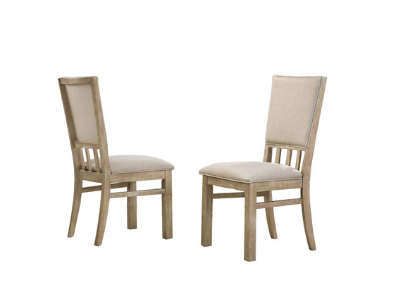 Brutus 19" Contemporary Fabric Dining Chair, Set of 2 - Pier 1