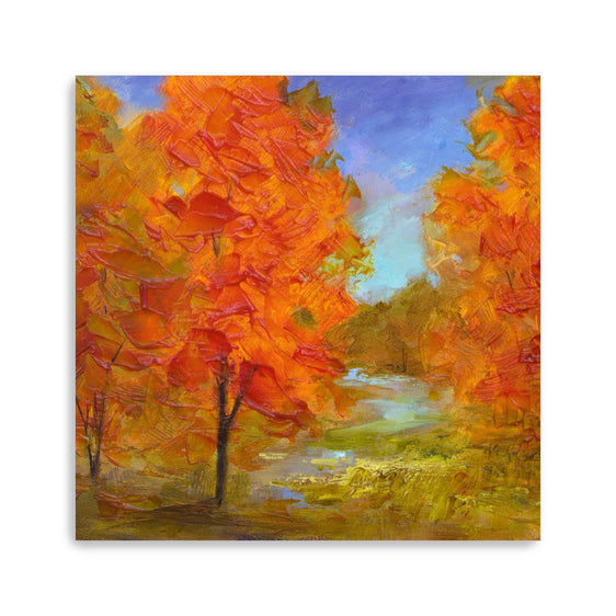 Burst Of Autumn Color Canvas Giclee - Pier 1