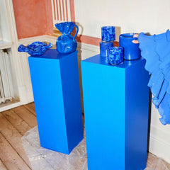 Byon by Widgeteer Calore Medium Blue Vase/Candle Holder - Pier 1