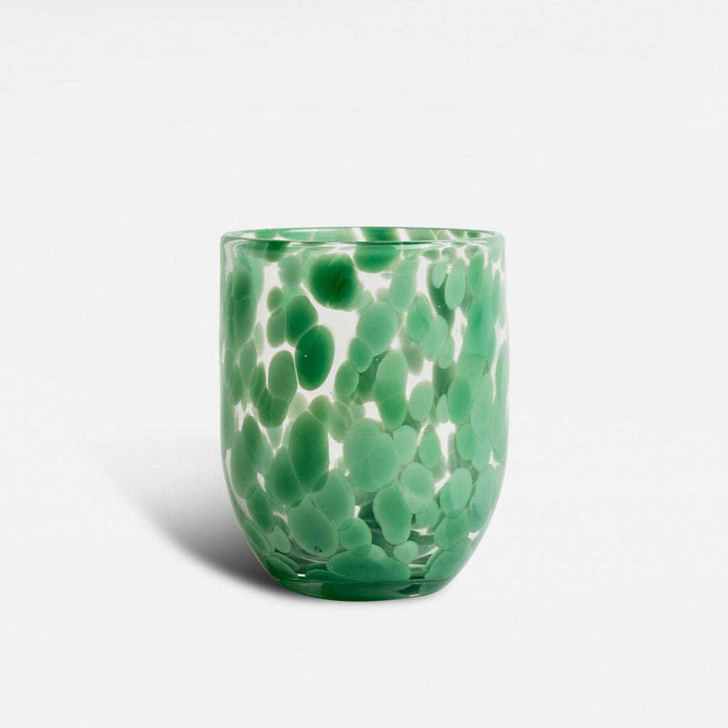 Byon by Widgeteer Confetti Glass Tumblers, Set of 6, Green - Pier 1