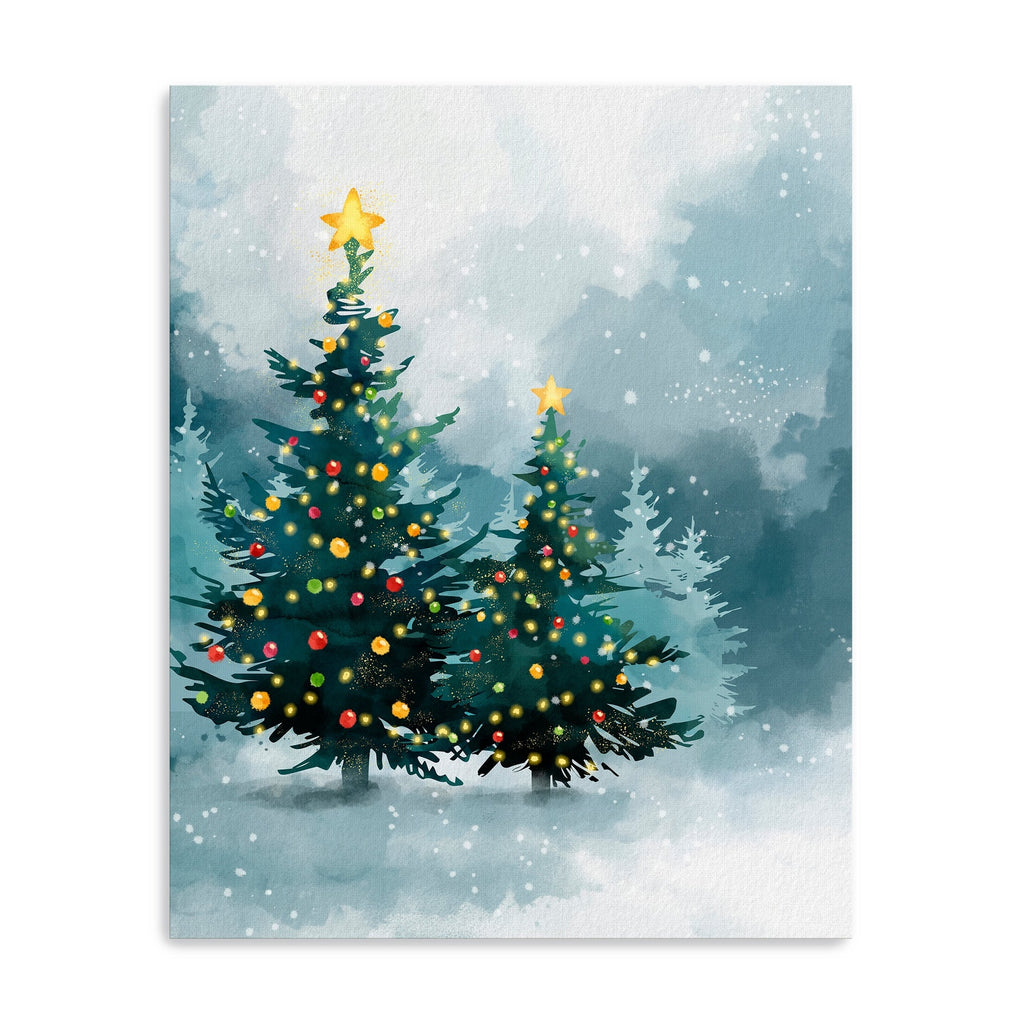 Christmas Tree XII Canvas Giclee