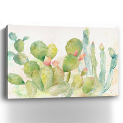 Cactus Garden Landscape Canvas Giclee - Pier 1