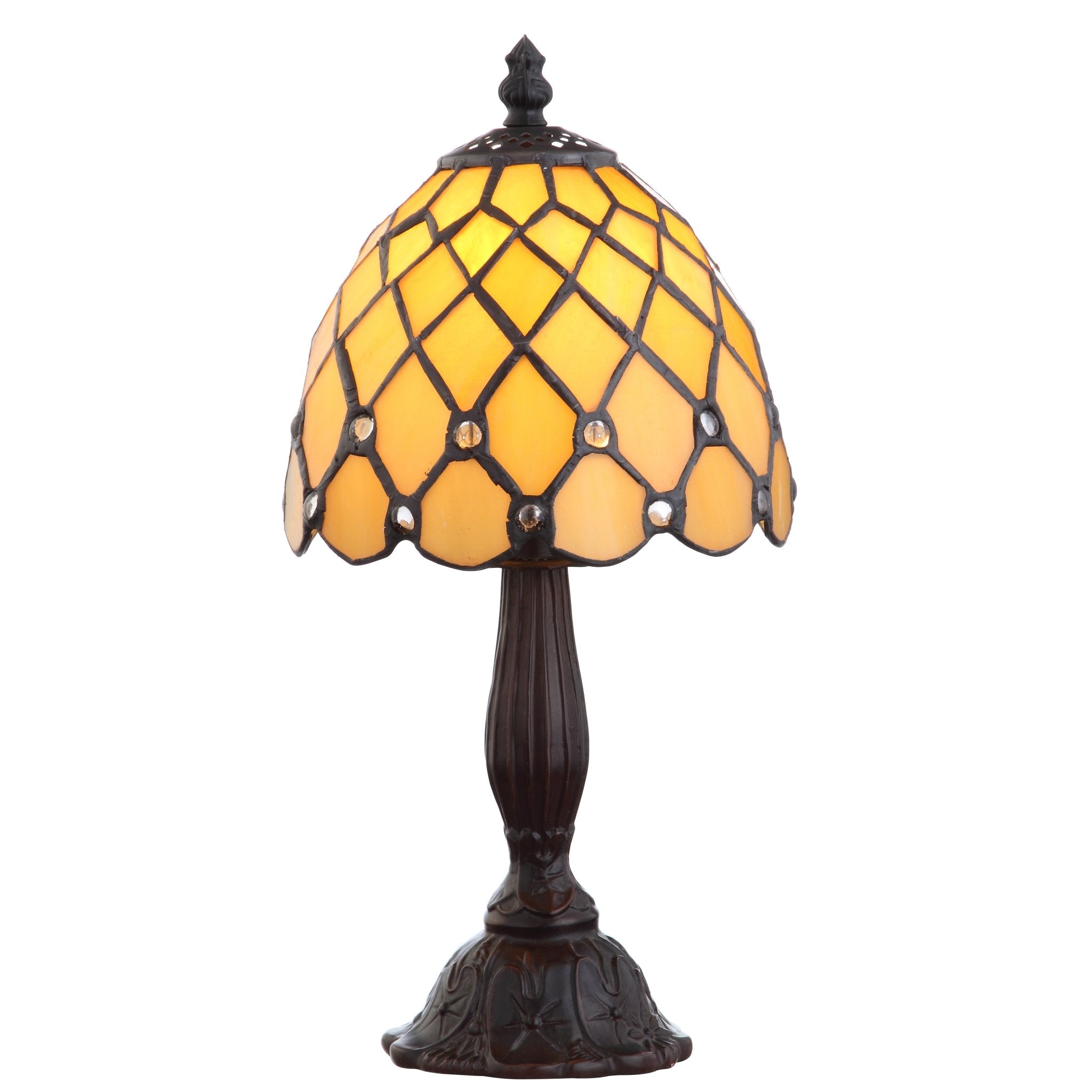 Campbell TiffanyStyle LED Table Lamp - Table Lamps