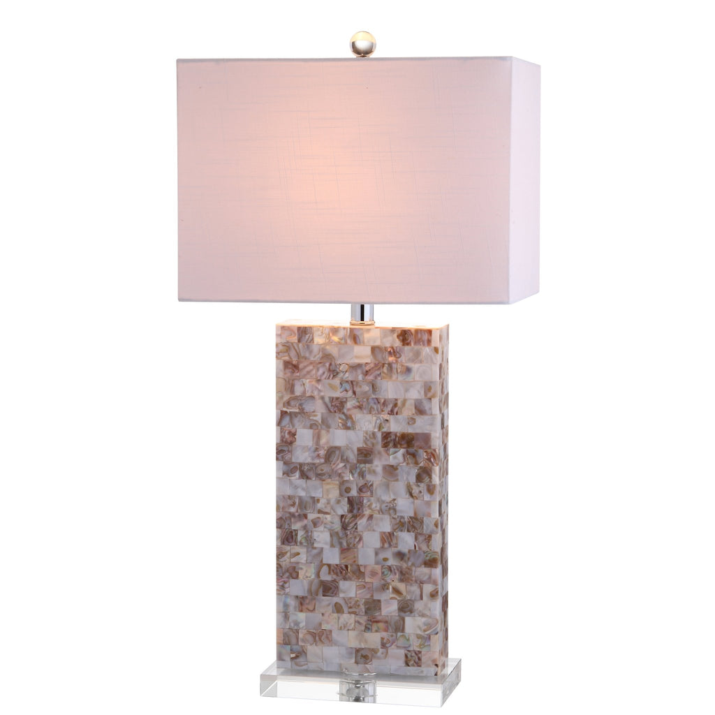 Cannon Seashell and Crystal LED Table Lamp - Pier 1