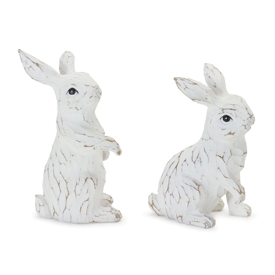 Carved Bunny Figurine (Set of 2) - Pier 1