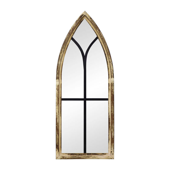 Cathedral Arched Windowpane Wall Mirror - Pier 1