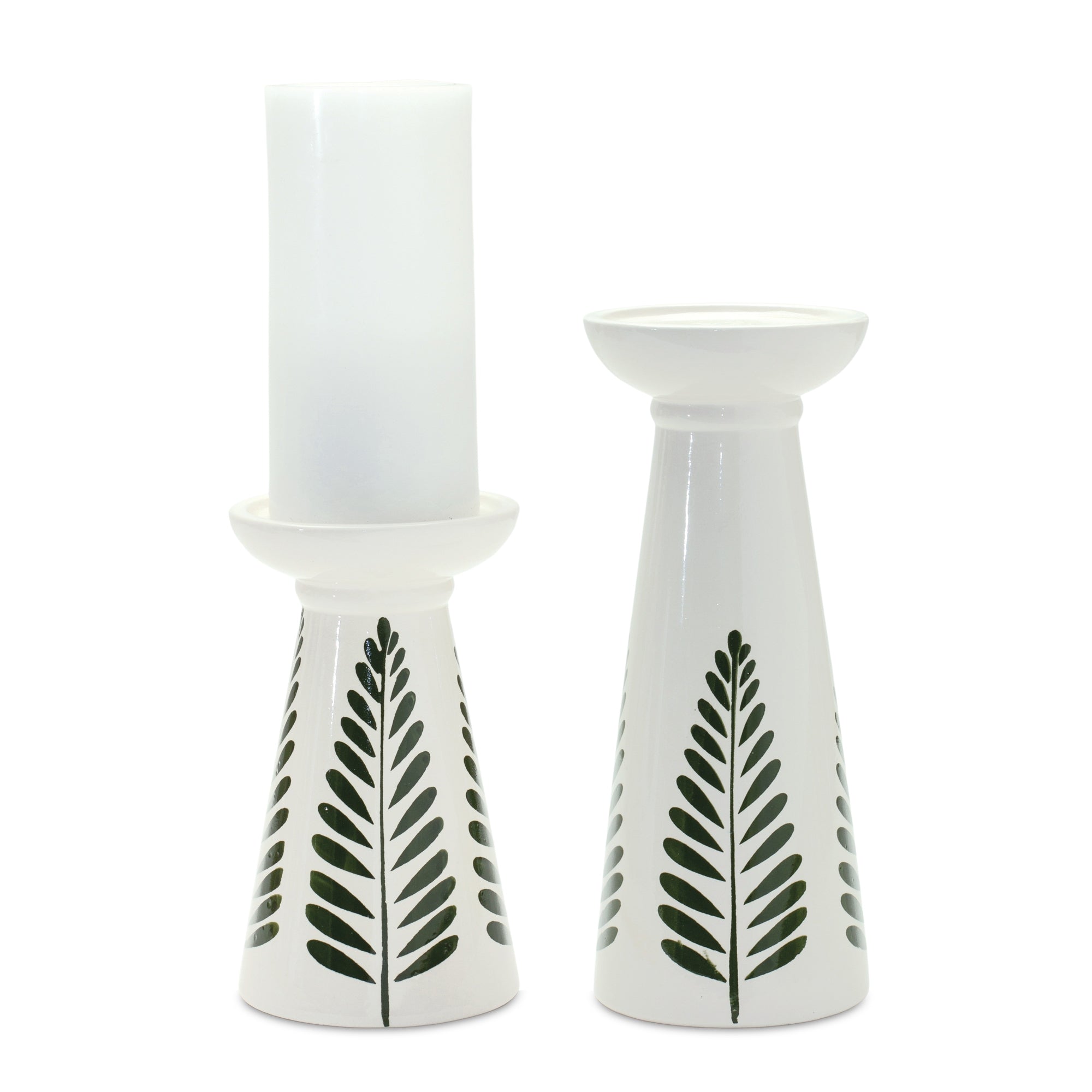 Ceramic Candle Holder, Set of 2 - Pier 1