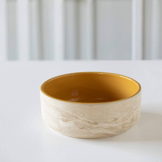 Ceramic Serving Bowl-Amber Love - Pier 1