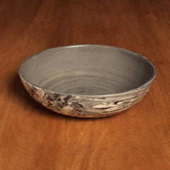Ceramic Serving Bowl Carbon -Large - Pier 1