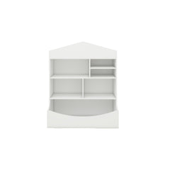Children's 7 Shelf Bookcase with Storage Display, Rack and Organizer, White - Pier 1