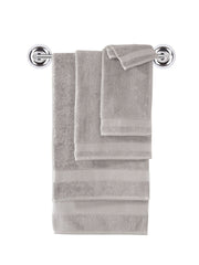 Classic Turkish Towels Amadeus Luxury Turkish Cotton Towel Collection 6Pc Set Bundle Of 2 - Stone - Pier 1