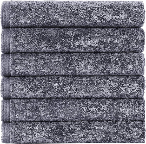 Classic Turkish Towels Arsenal Hand Towel 16X28 Gray - Pier 1