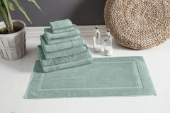 Classic Turkish Towels Genuine Cotton Soft Absorbent Arsenal 9 Piece Set Bundle Of 2 - Sage Green - Pier 1