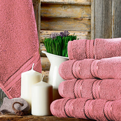 Classic Turkish Towels Genuine Cotton Soft Absorbent Lubbock 6 Piece Set With 2 Bath Towel 2 Hand Towel 2 Washcloth - Pier 1